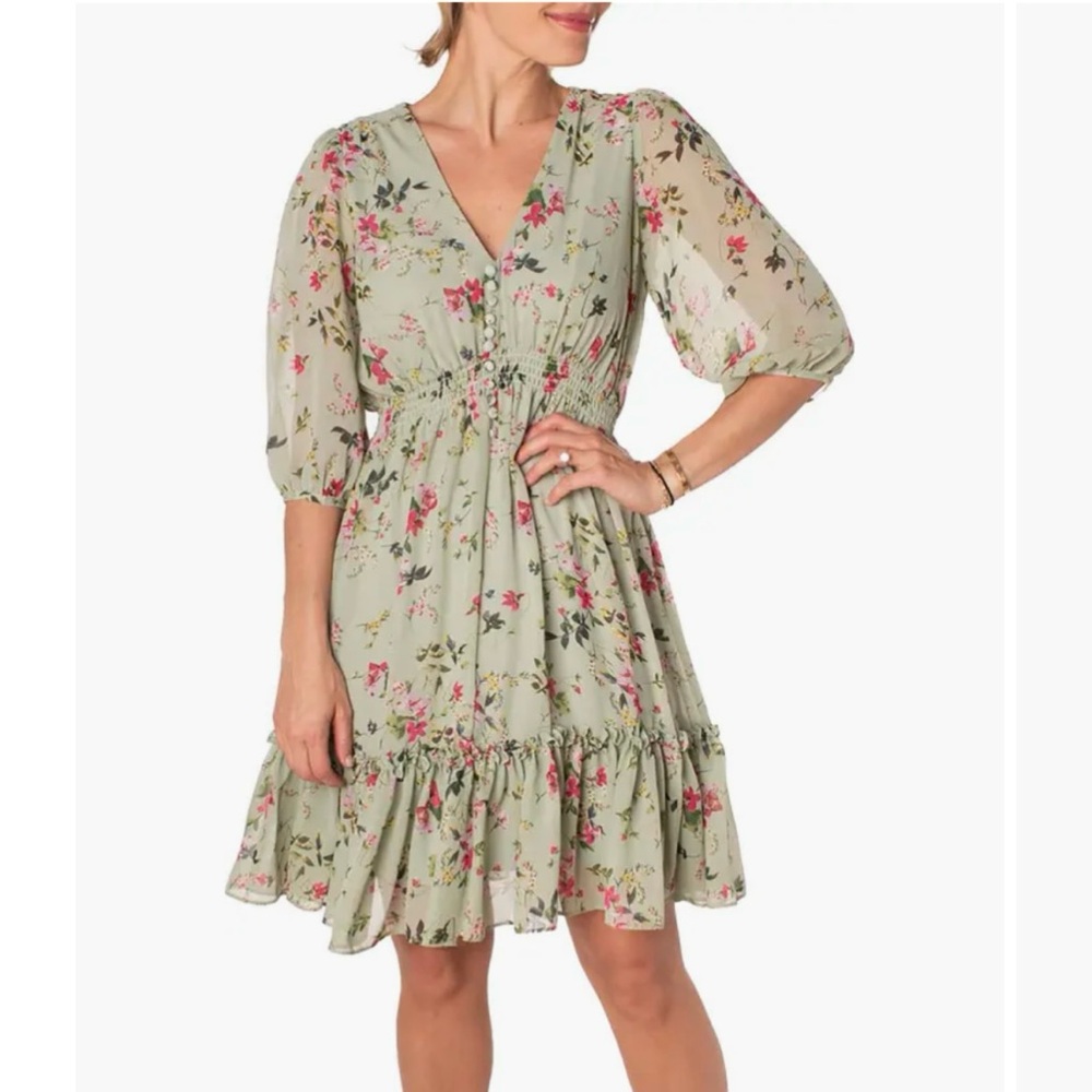 NWT Taylor Floral Cottagecore Spring Easter Dress